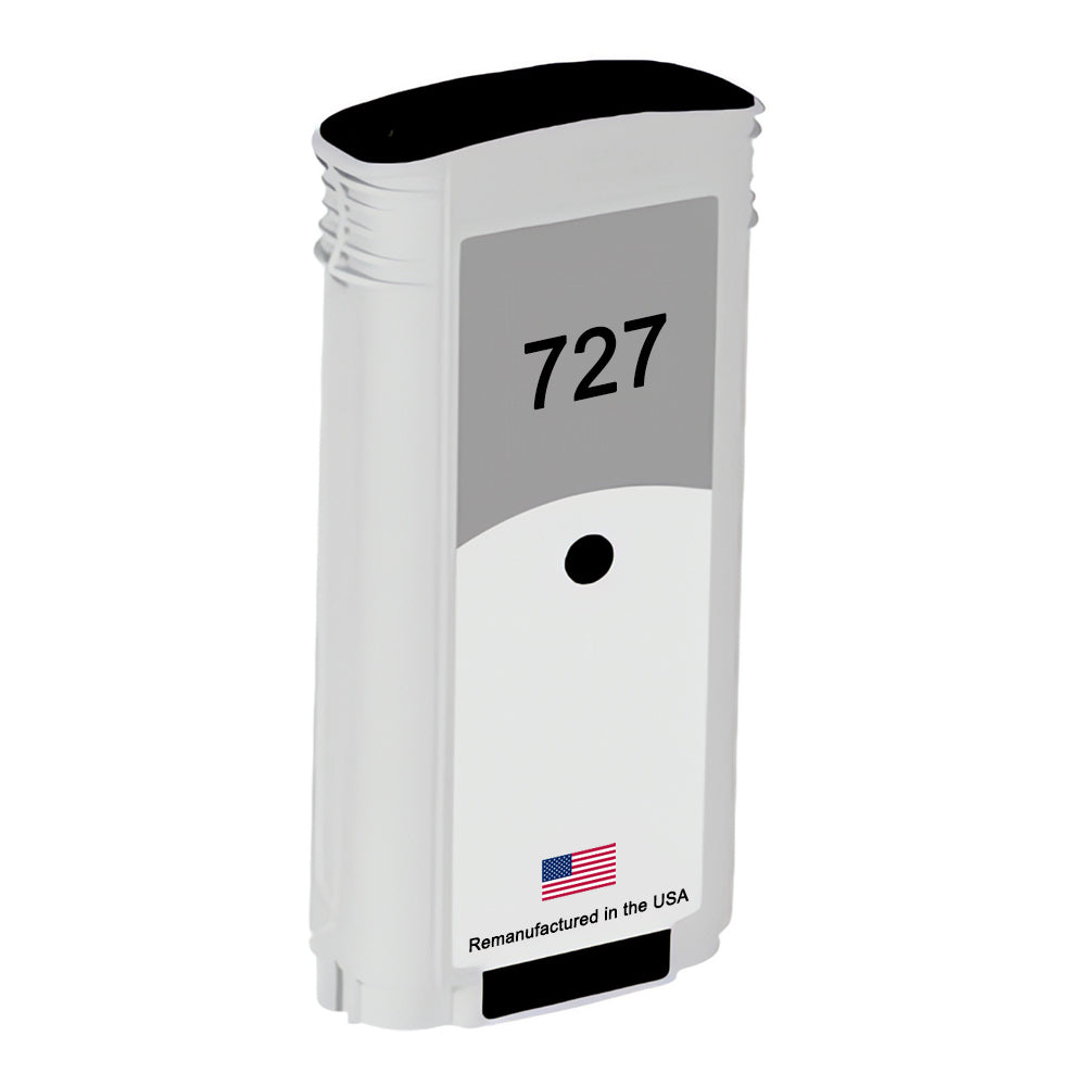 U.S. Remanufactured for HP 727 130ml (B3P23A) Photo Black Ink Cartridges