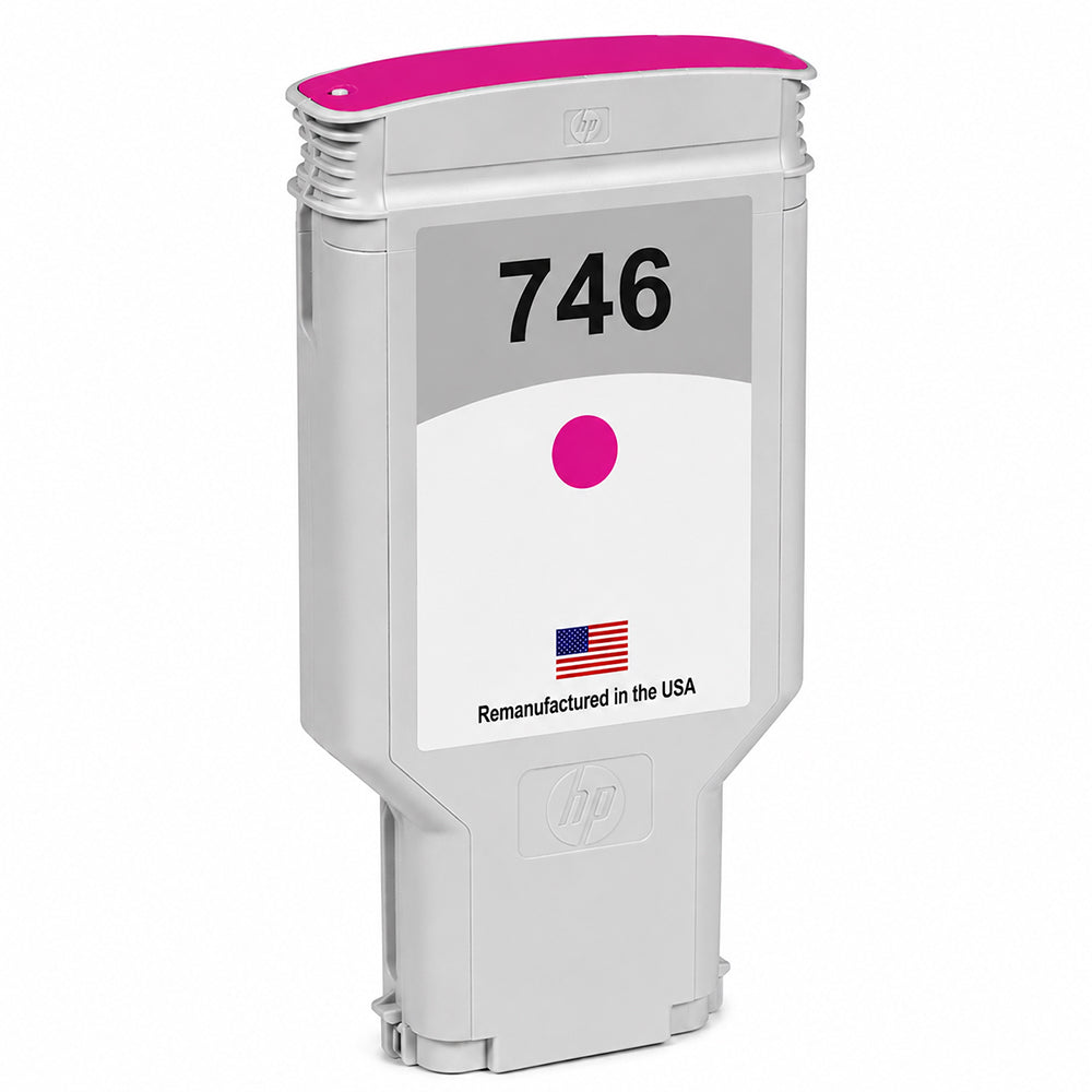 US Remanufactured for HP 746 Standard Yield Magenta Ink Cartridge, P2V78A