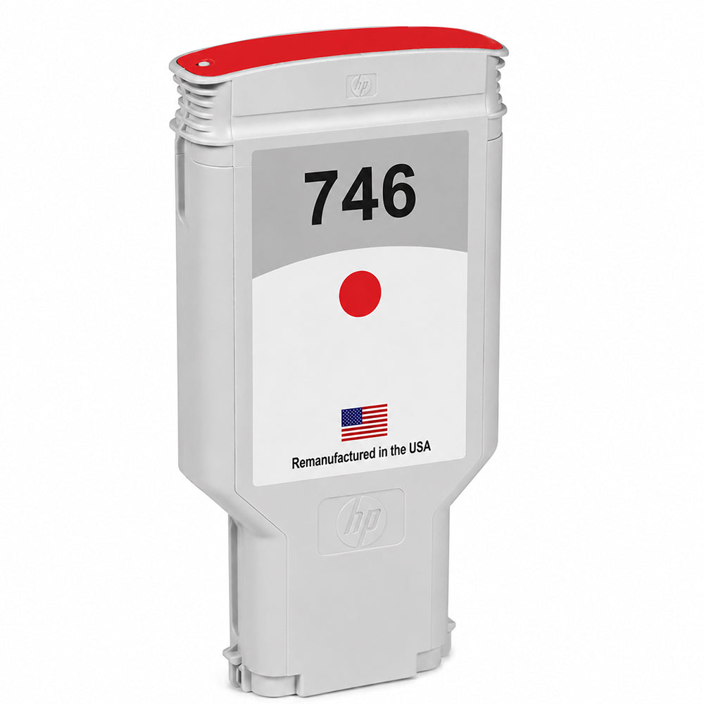 US Remanufactured for HP 746 Standard Yield Red Ink Cartridge, P2V81A