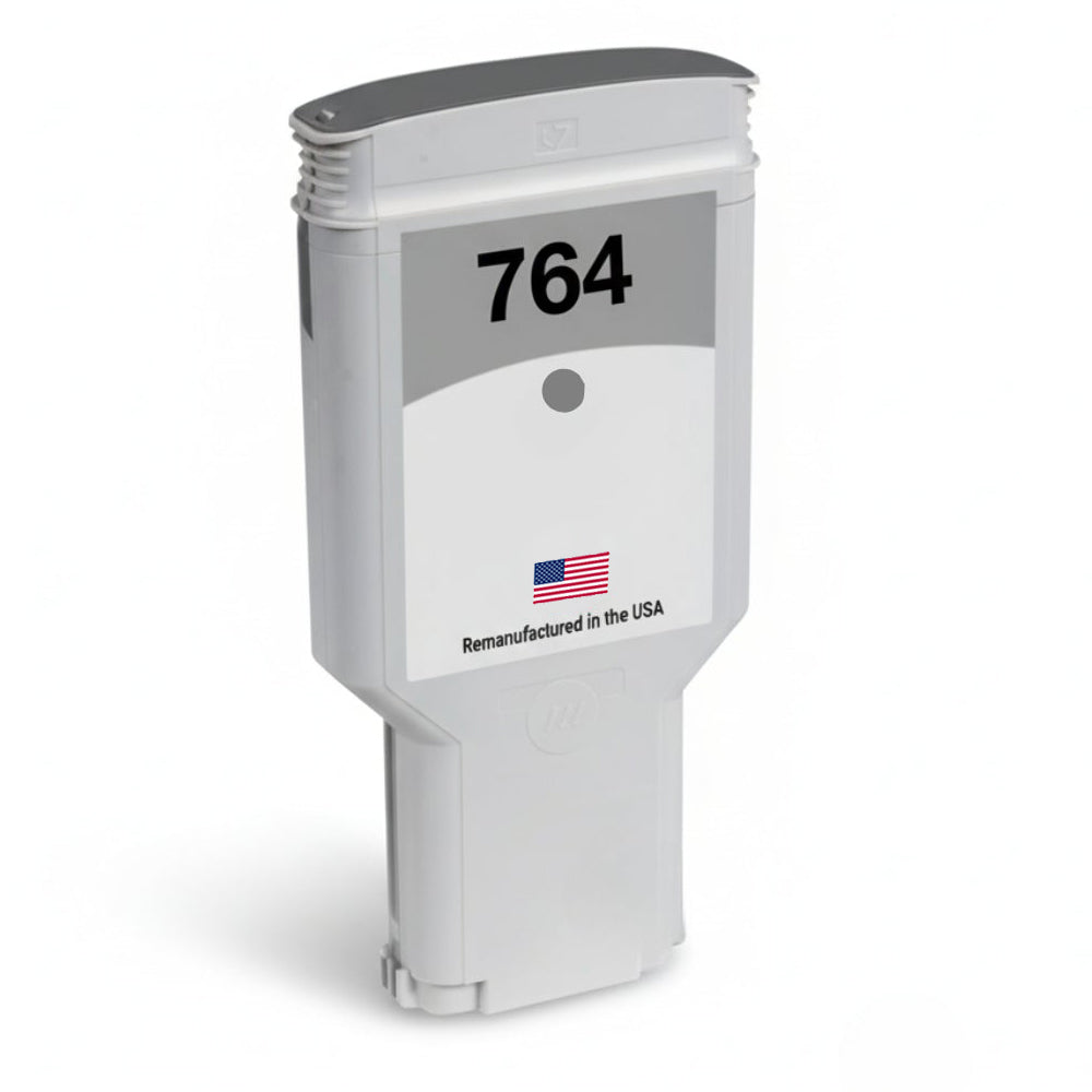 US Remanufactured for HP 764 300mL Gray US Remanufactured for Ink Cartridge, C1Q18A