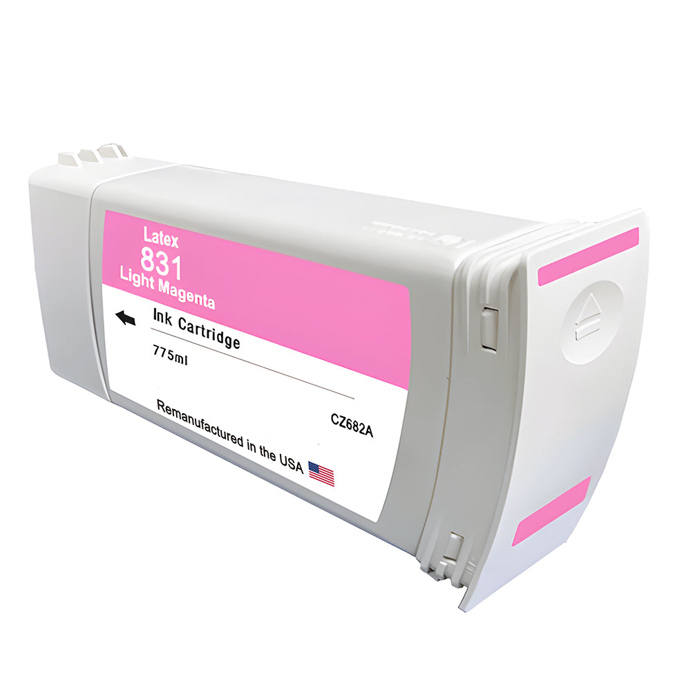 U.S. Remanufactured for HP 831A (CZ687A) Light Magenta Latex 775-ml Ink Cartridge