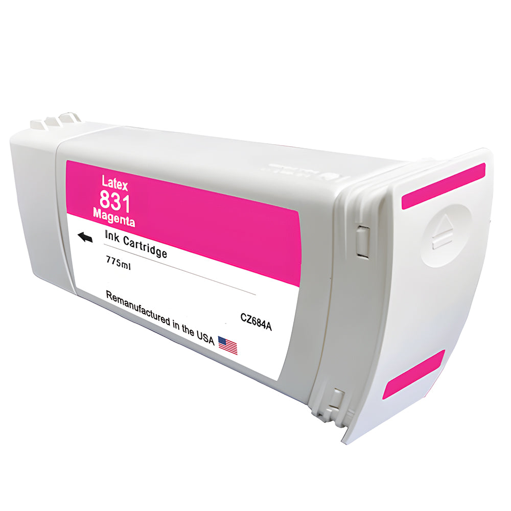 U.S. Remanufactured for HP 831A (CZ684A) Magenta Latex 775-ml Ink Cartridge