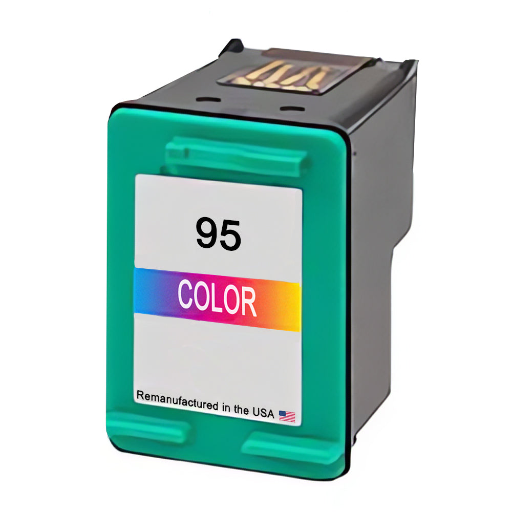 U.S. Remanufactured for HP 95 (C8766WN) Tri-Color Ink Cartridge