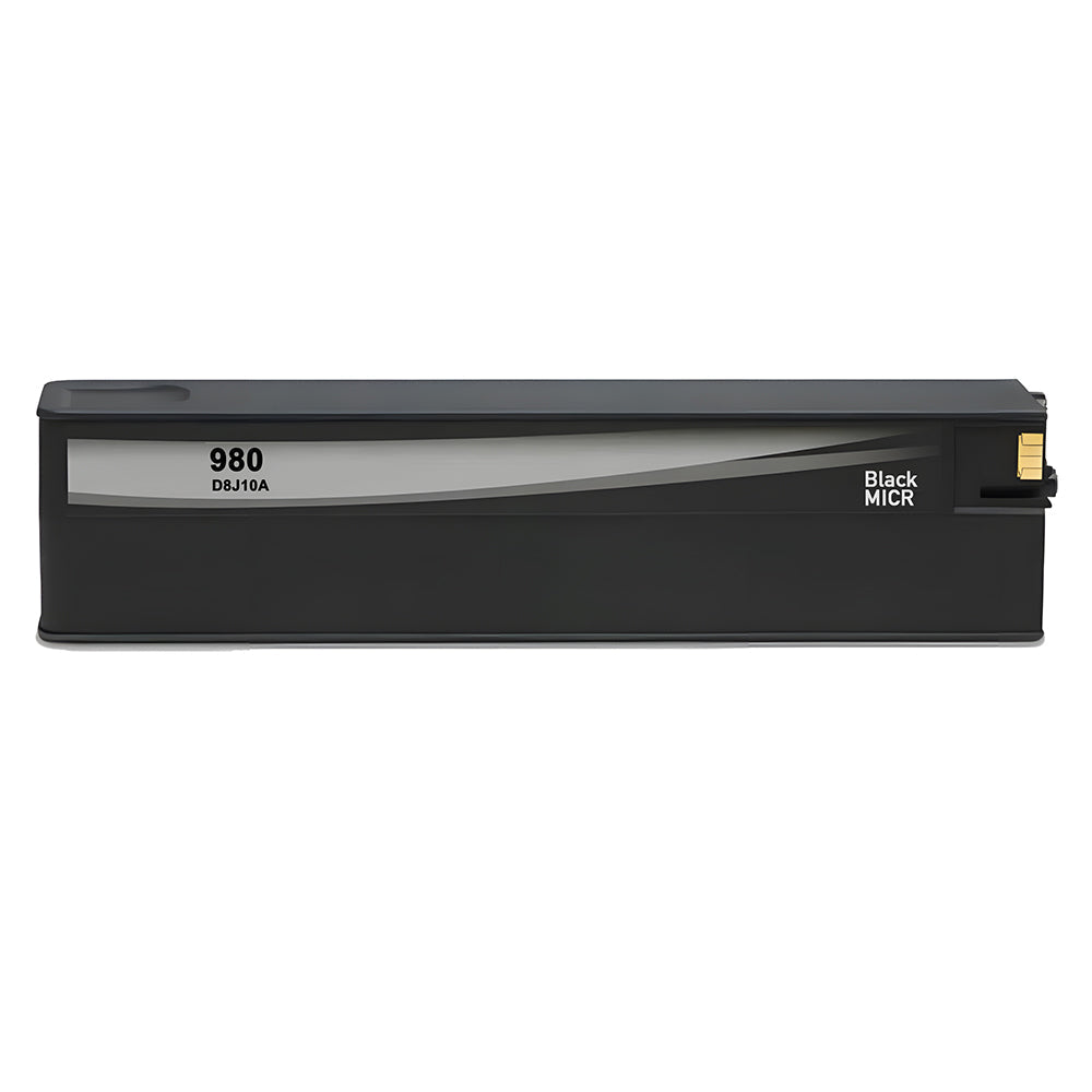 U.S. Remanufactured for HP 980 (D8J10A) Black MICR Ink Cartridge