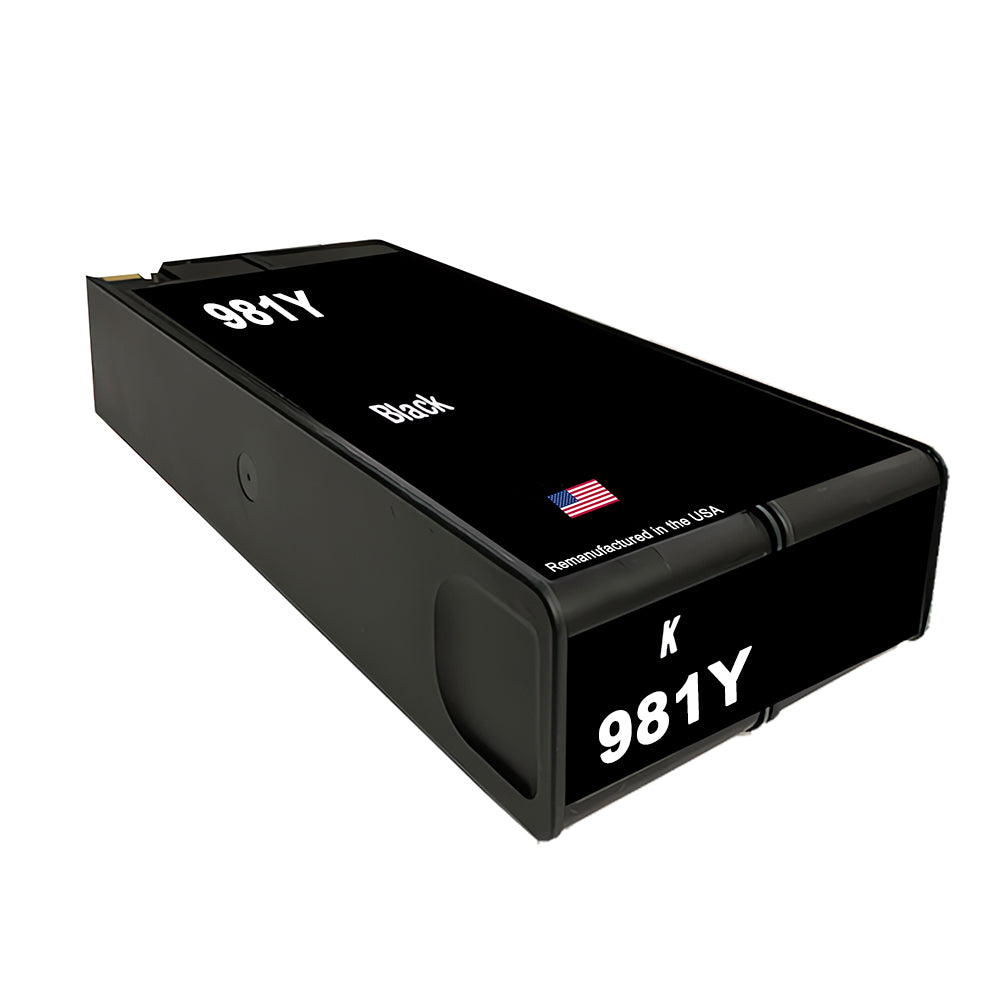 U.S. Remanufactured for HP 981Y (L0R16A) Black Ink Cartridge