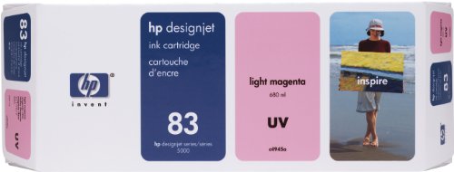 New, Pre-Owned - HP 83 UV 680-ml (C4945A) Light Magenta Ink Cartridge