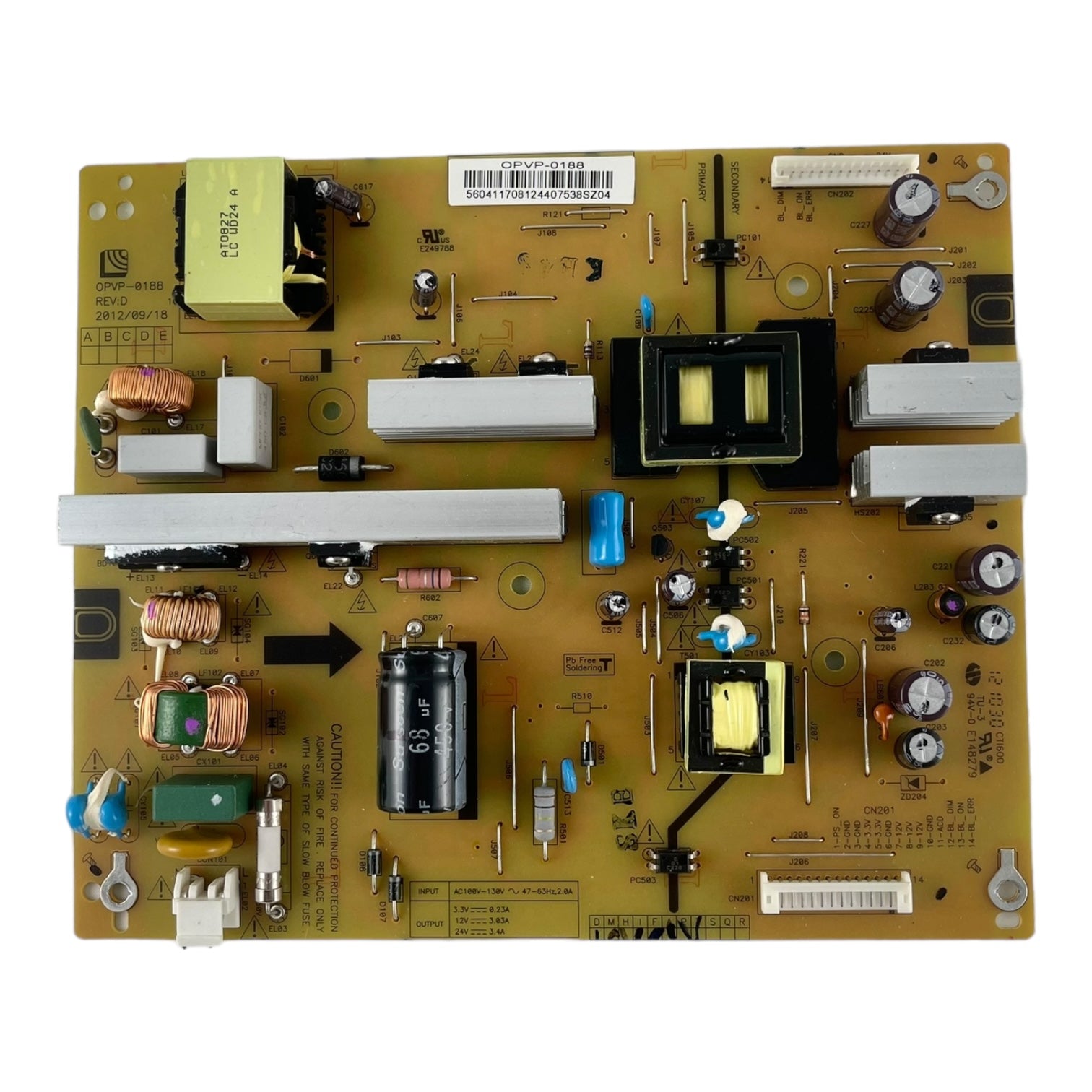 Vizio 56.04117.081 Power Supply E401I-A2