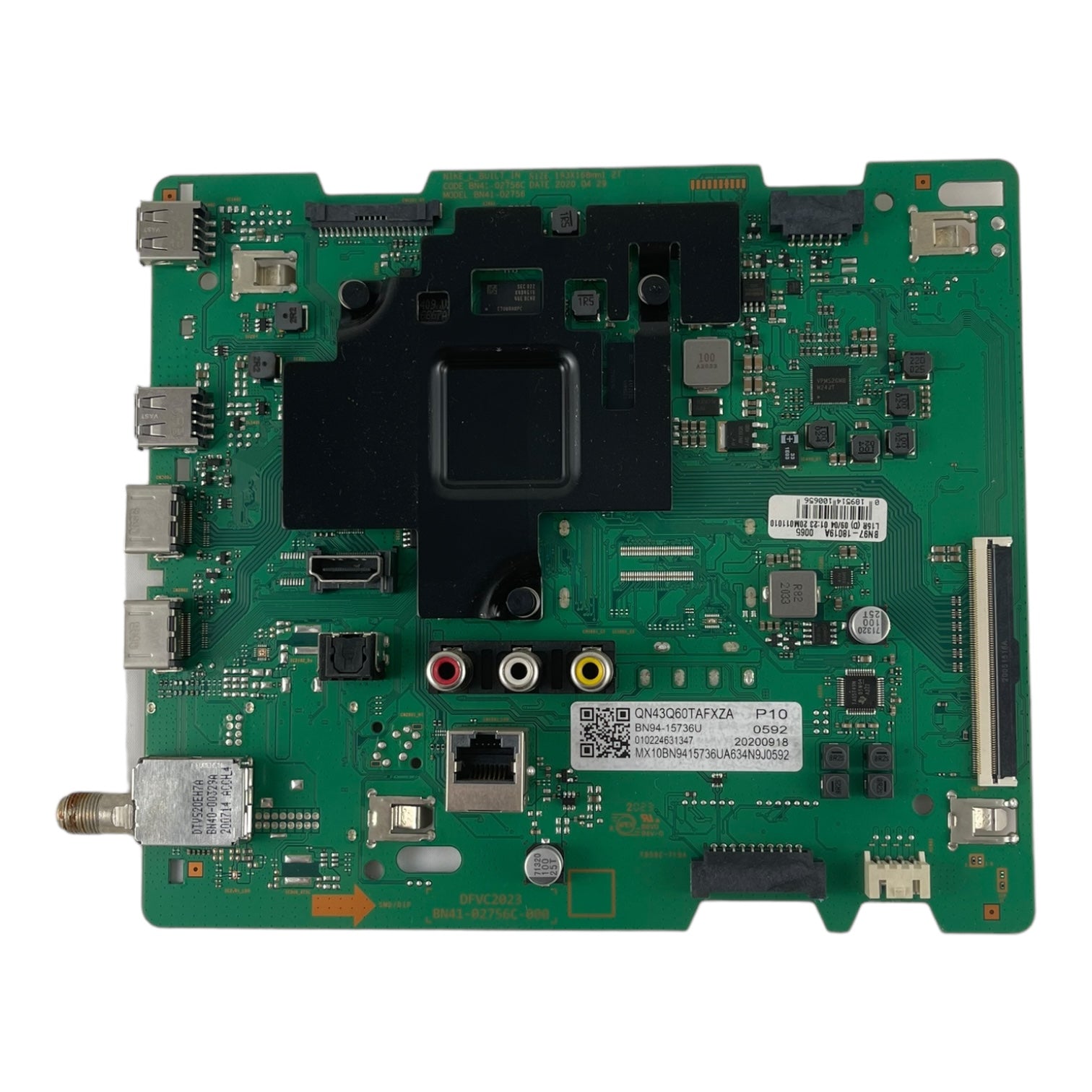 Samsung BN94-15736U Main Board for QN43Q60TAFXZA