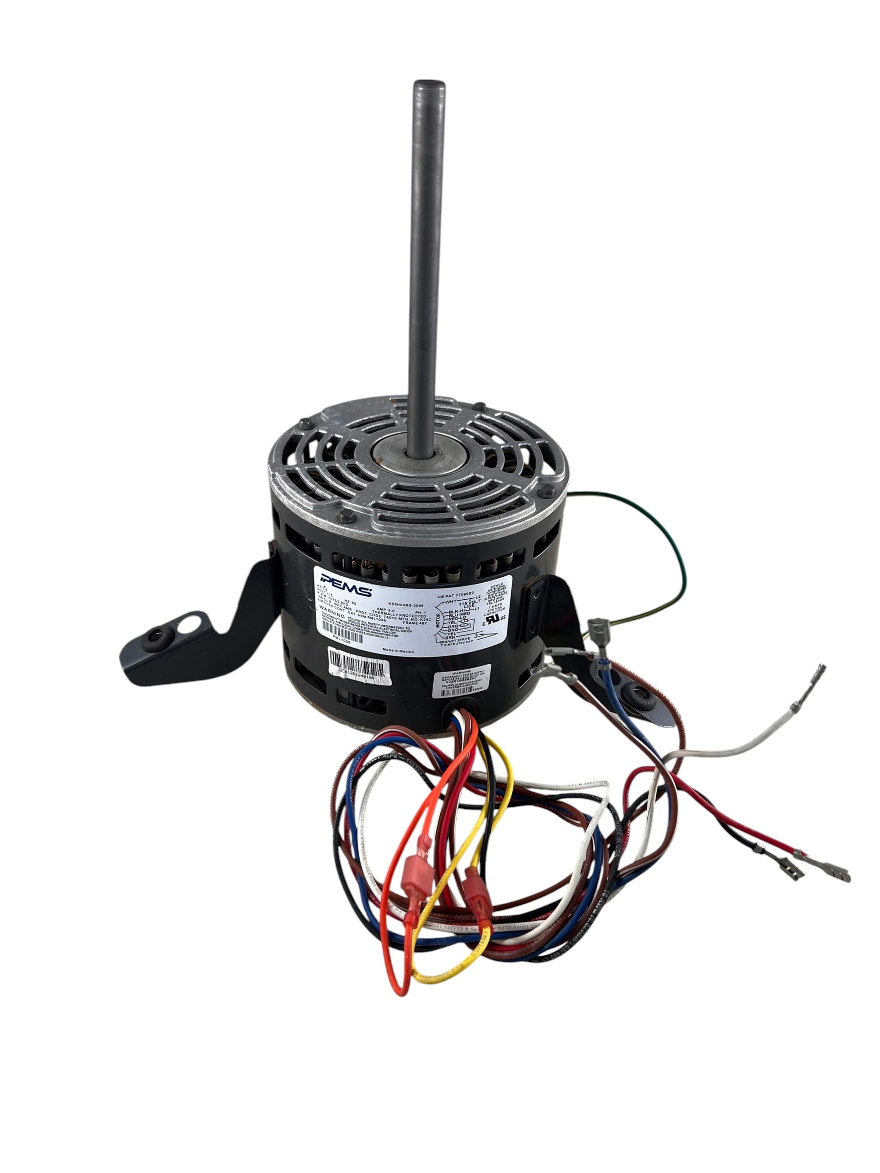 PEMS K55HXASS-2569 Blower Motor 1/3HP 1075/3spdRPM 115v 1ph
