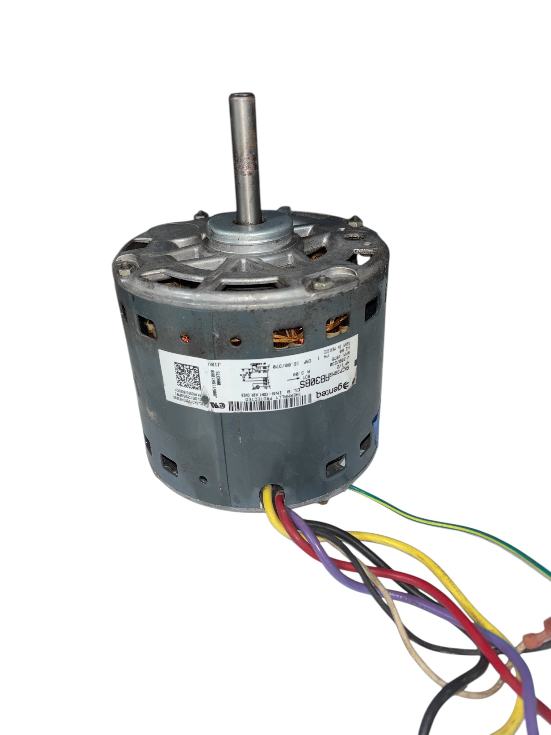 5KCP39MGAB30BS Genteq Blower Motor 1/2HP 200/230V 1075RPM (Refurbed)