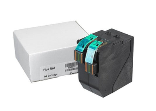 New, Pre-Owned - Quadient IN6-7 Series High Capacity Fluorescent Red Ink Cartridge