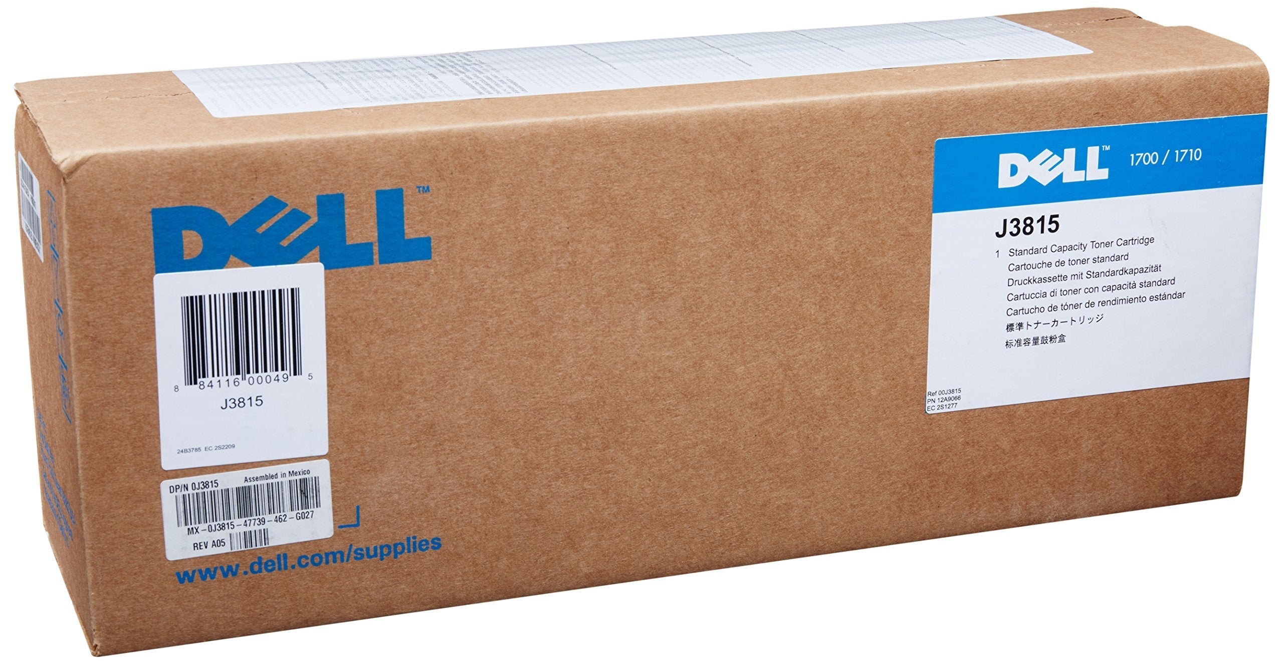 New, Pre-Owned - Dell 1710/1710n Black Toner Cartridge, J3815