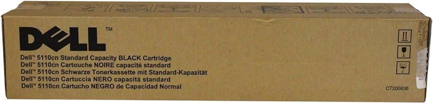 New, Pre-Owned - Dell 5110CN Black Toner Cartridge, JD746