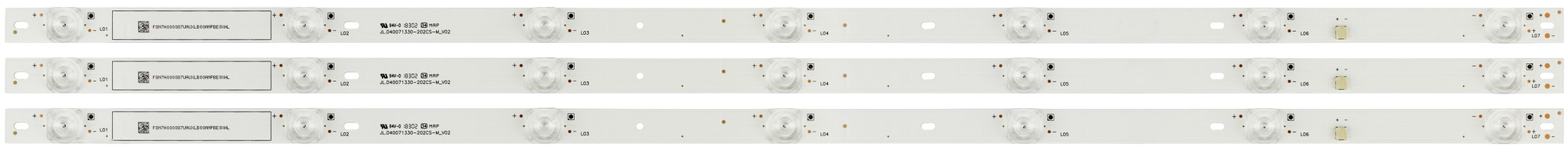 Vizio JL.D40071330-202CS-M LED Backlight Strips (3) D40F-G9
