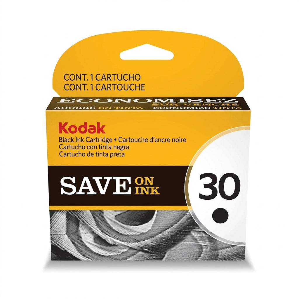 New, Pre-Owned - Kodak 30 Standard-Yield Black Ink Cartridge