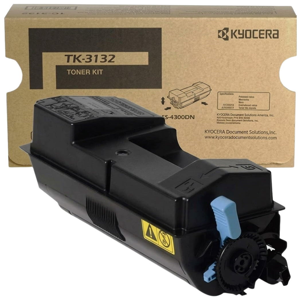 New, Pre-Owned - Kyocera TK-3132 Black Toner Cartridge