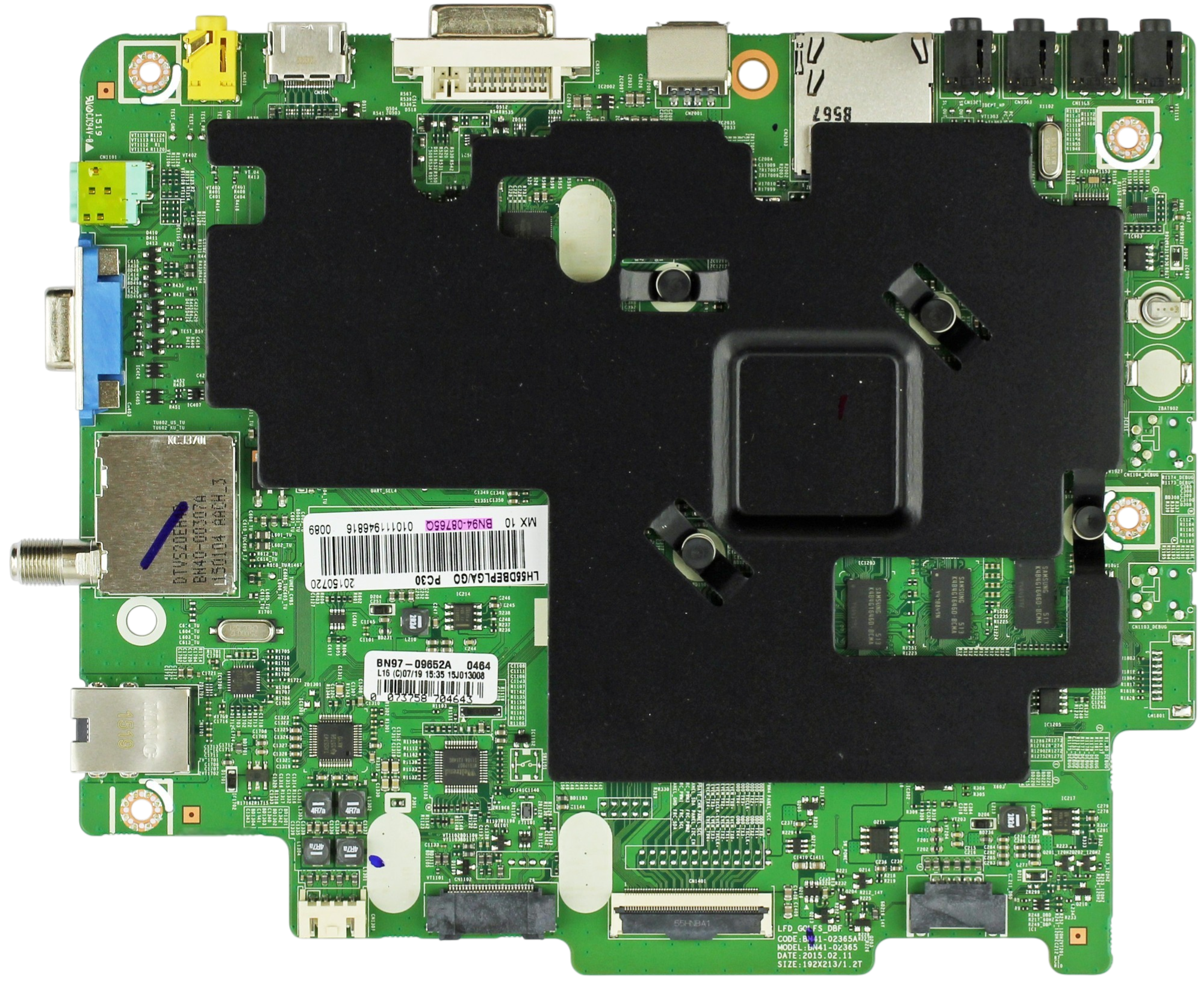 BN94-08765Q Samsung Main Board, BN41-02365A, BN97-09652A, LH55DBEPLGA/GO