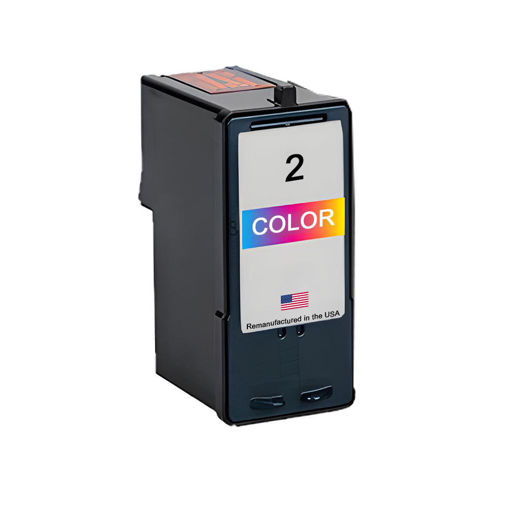 U.S. Remanufactured for Lexmark #2 18C0190 Color Ink Cartridge