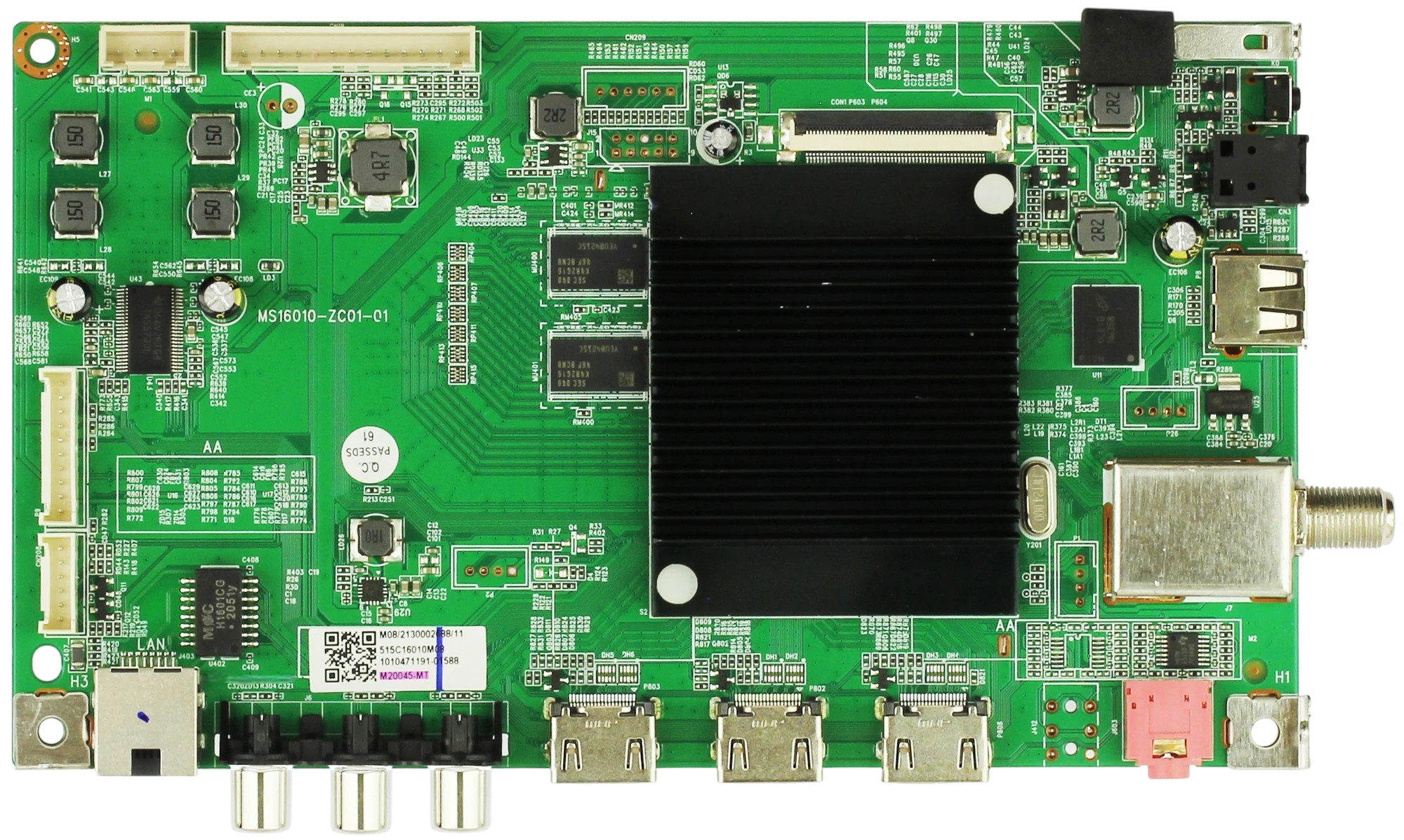 Onn M20045-MT 515C16010M08 Main Board for 100012585