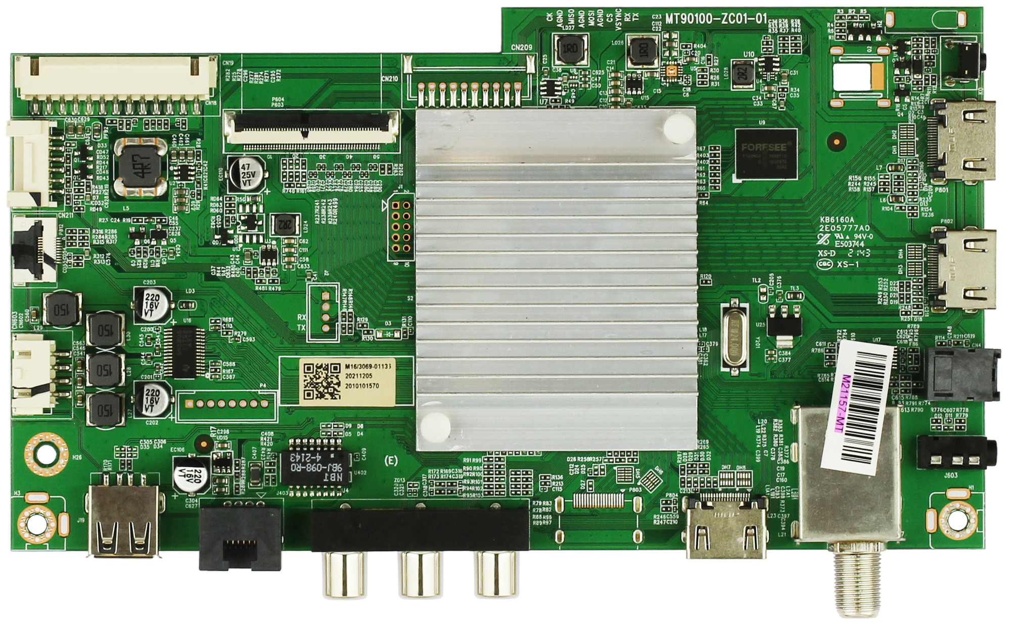 Onn M21157-MT Main Board for 100012587