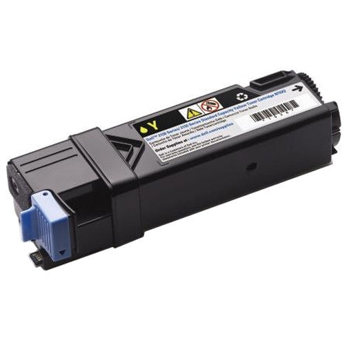 New, Pre-Owned - Dell 2150/2155 Yellow Toner Cartridge, NT6X2