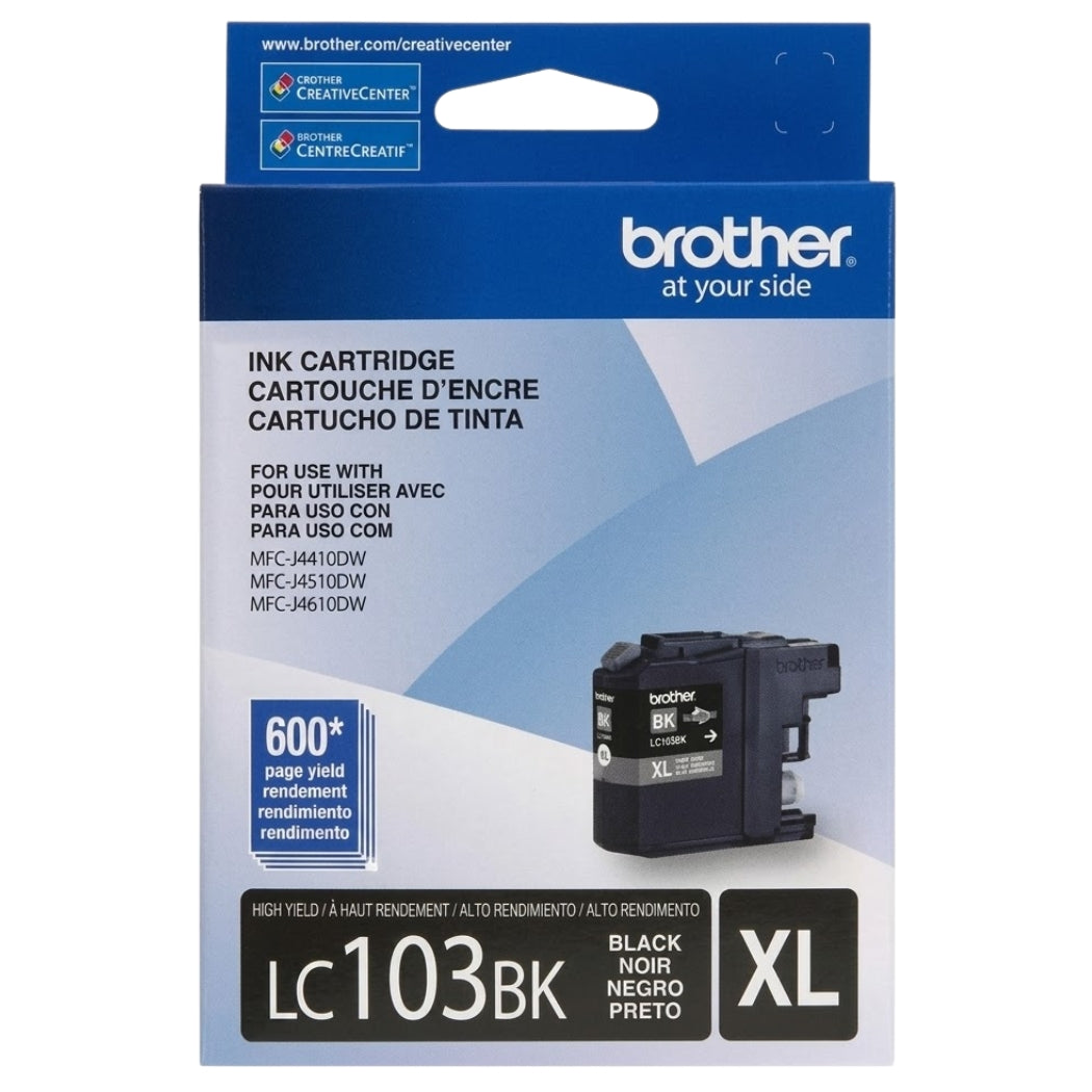 New, Pre-Owned - Brother LC103XL Black Ink Cartridge