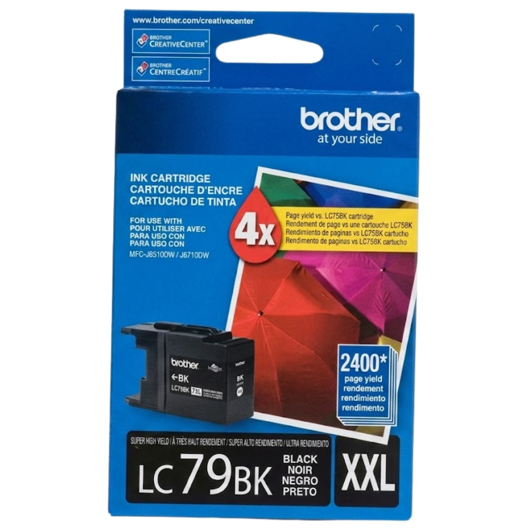 New, Pre-Owned - Brother LC79 Black Ink Cartridge