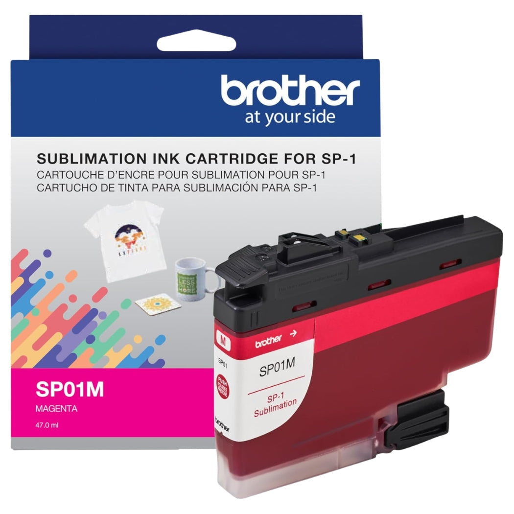New, Pre-Owned - Brother SP01 Standard Yield Magenta Ink Cartridge, SP01MS