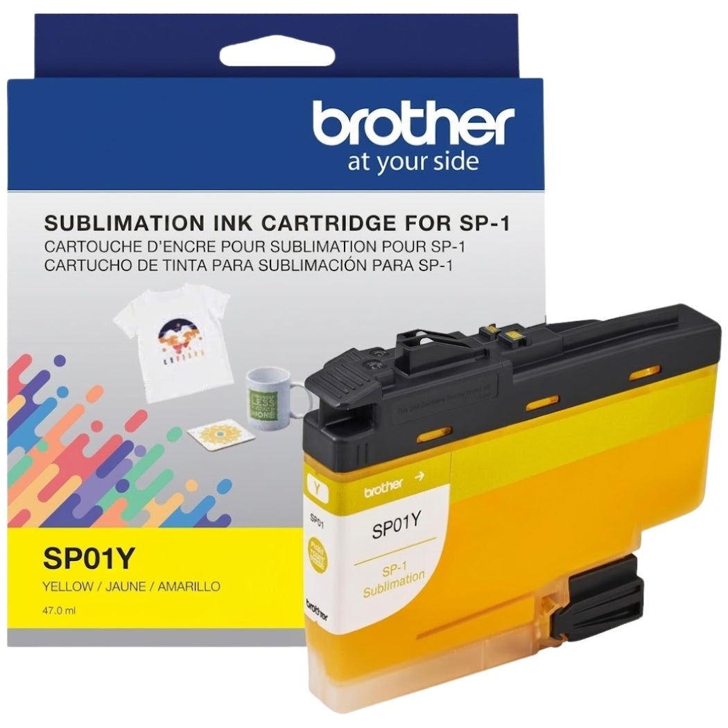 New, Pre-Owned - Brother SP01 Standard Yield Yellow Ink Cartridge, SP01YS