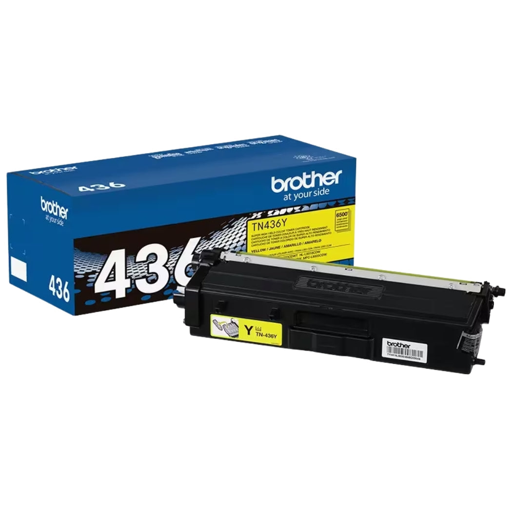 New, Pre-Owned - Brother TN-436 Super High Yield Yellow Toner Cartridge