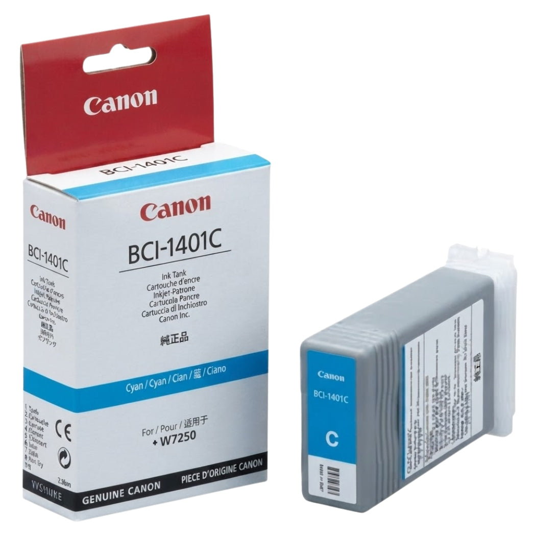 New, Pre-Owned - Canon BCI-1401C Cyan Ink Tank