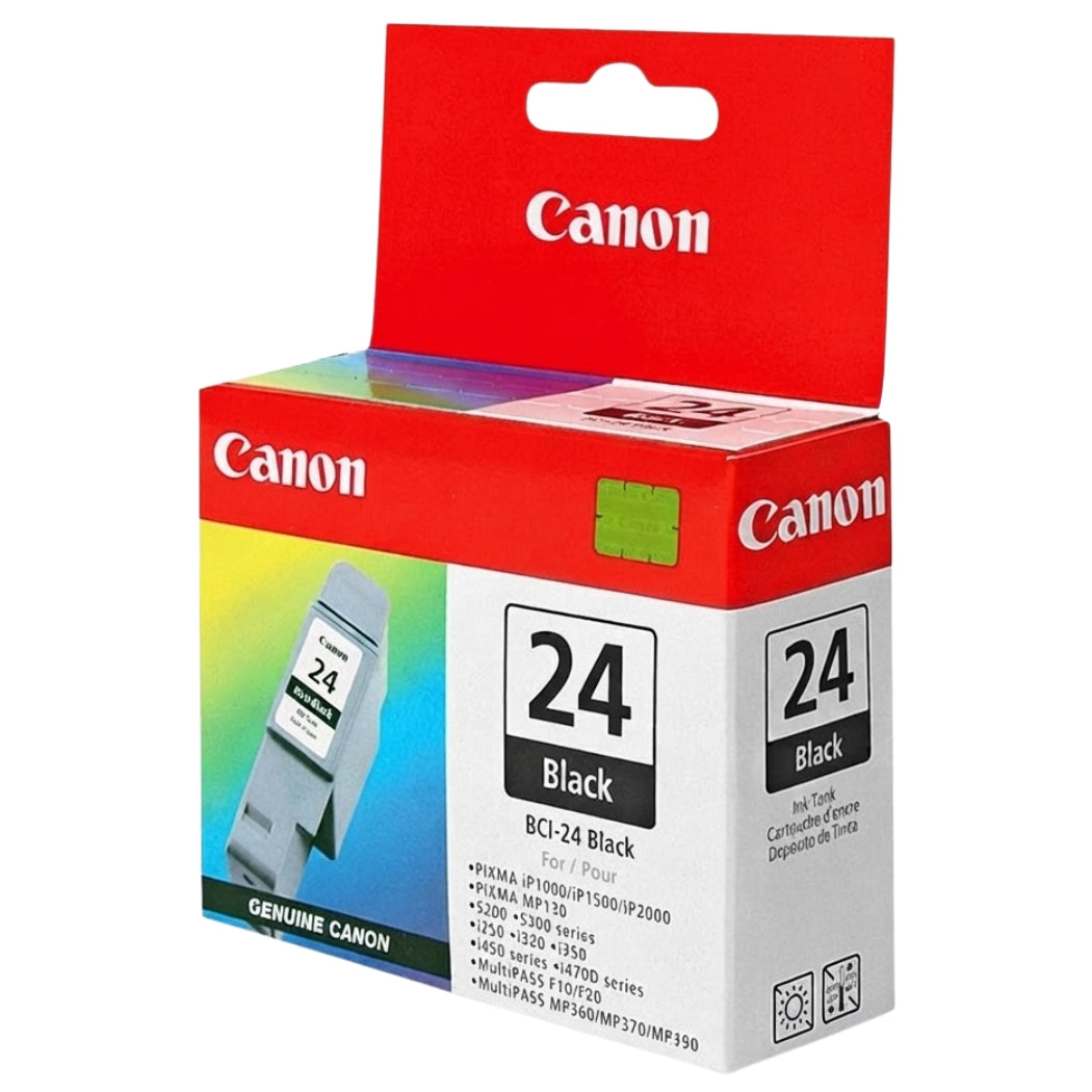 New, Pre-Owned - Canon BCI-24 Black Ink Cartridge