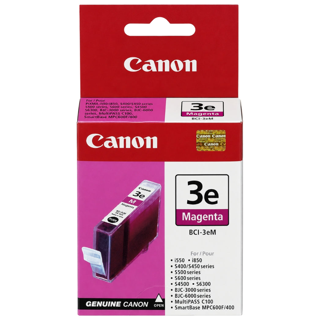 New, Pre-Owned - Canon BCI-3e Magenta Ink Cartridge