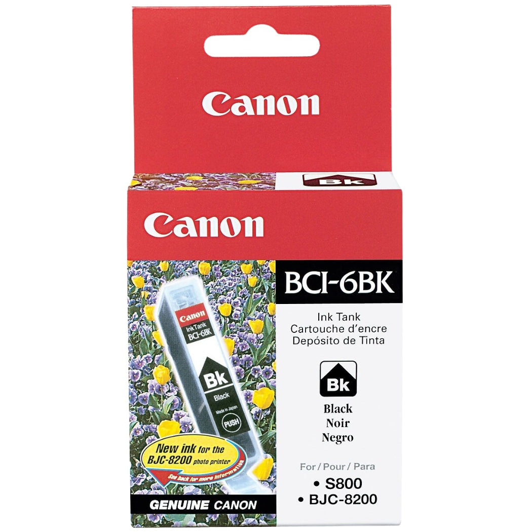 New, Pre-Owned - Canon BCI-6 Black Ink Cartridge