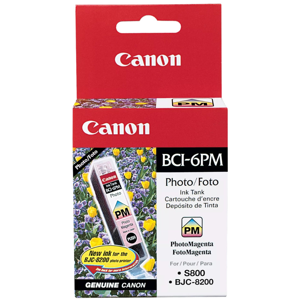 New, Pre-Owned - Canon BCI-6 Photo Magenta Ink Cartridge