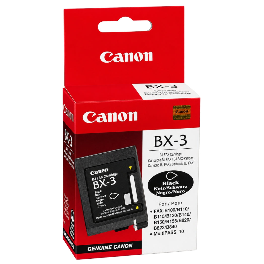 New, Pre-Owned - Canon BX-3 Black Ink Cartridge