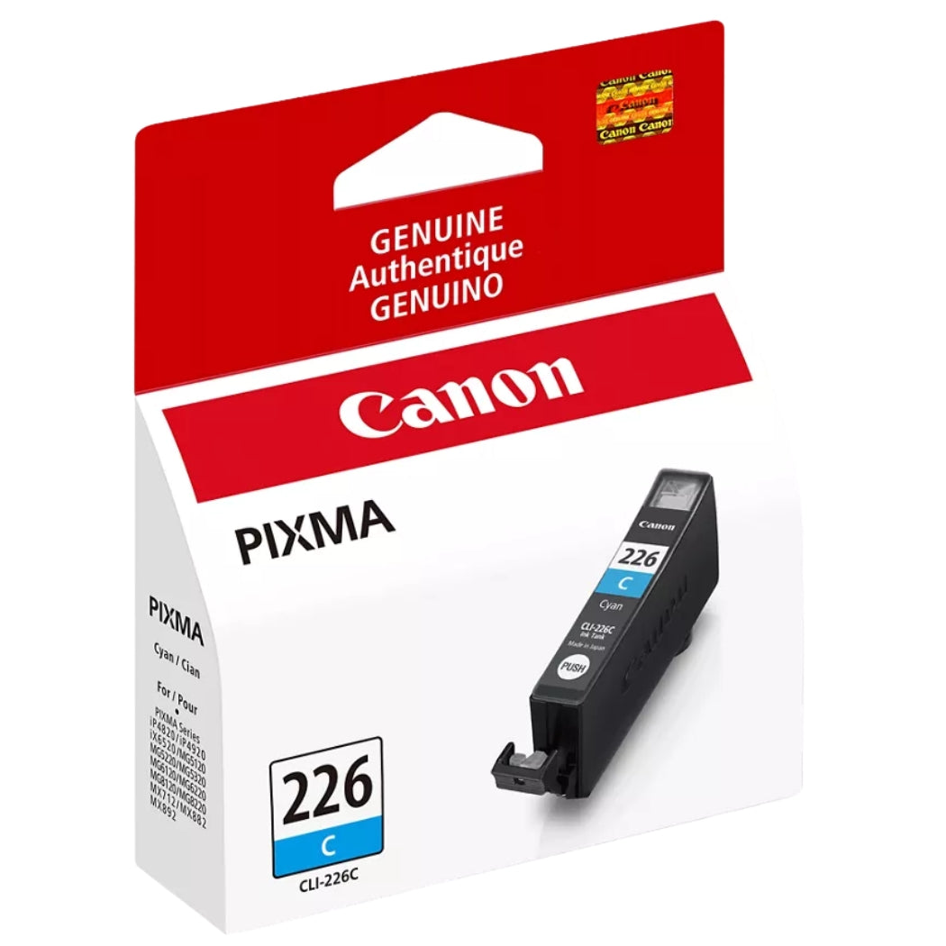 New, Pre-Owned - Canon CLI-226 Cyan Ink Cartridge