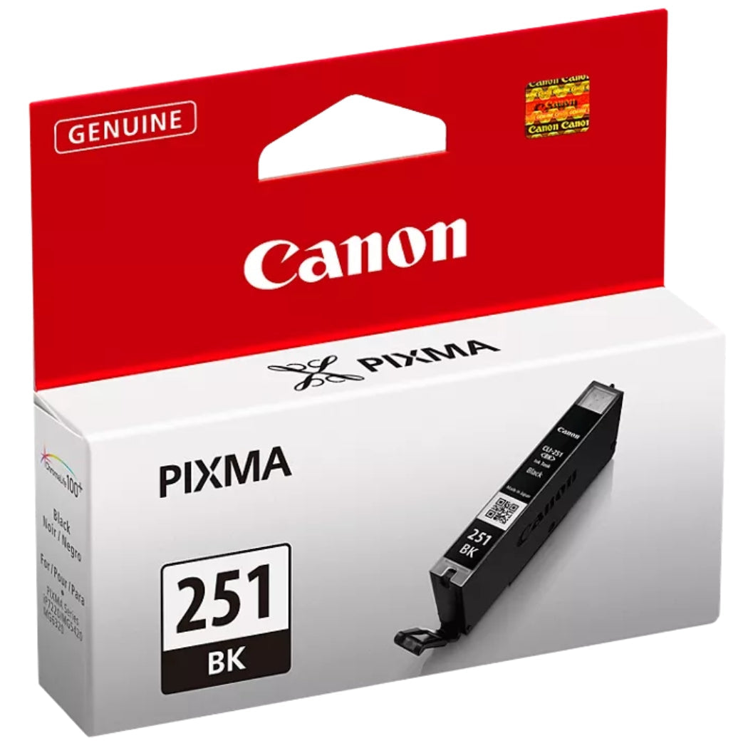 New, Pre-Owned - Canon CLI-251 Black Ink Cartridge