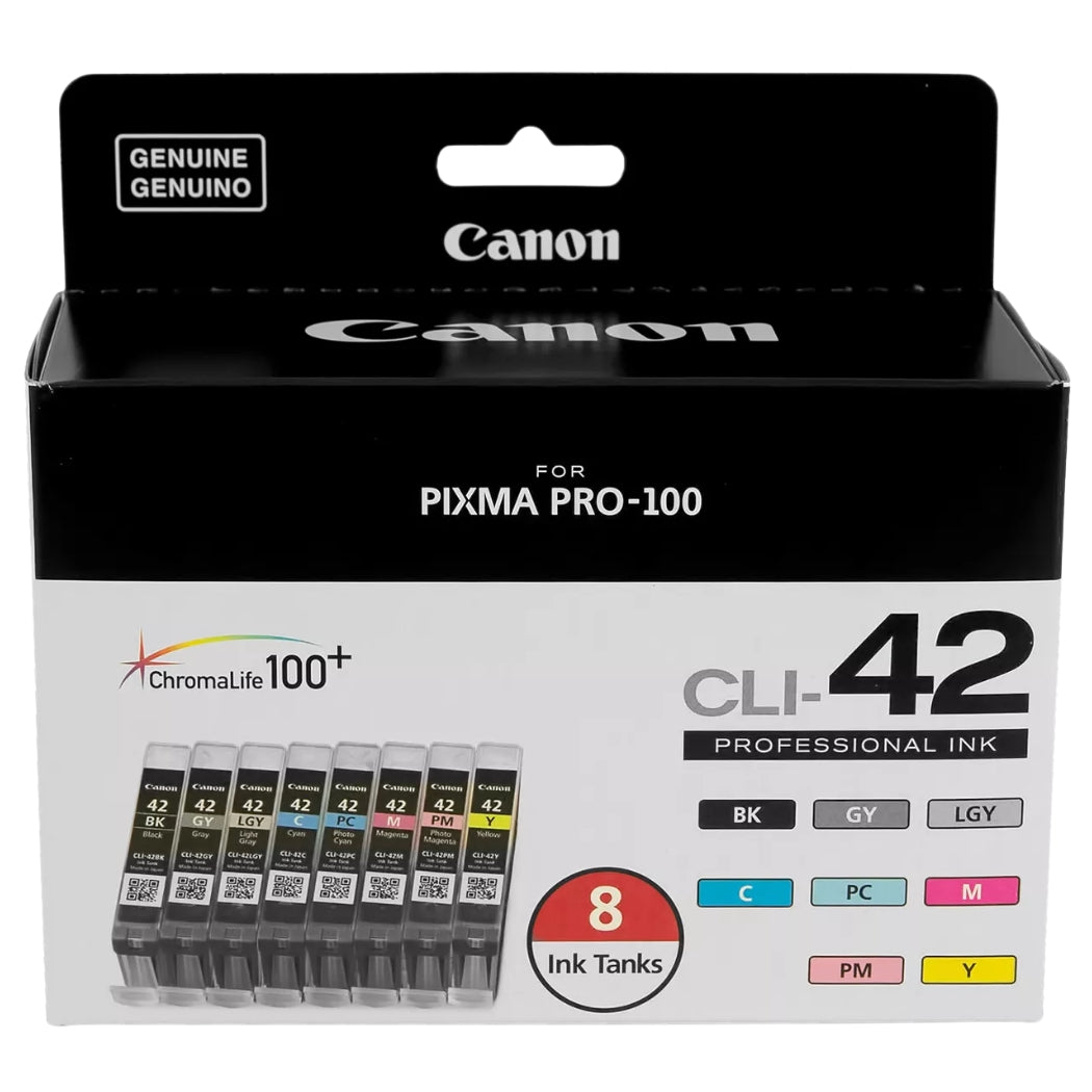 New, Pre-Owned - Canon CLI-42 8-Pack Ink Tank