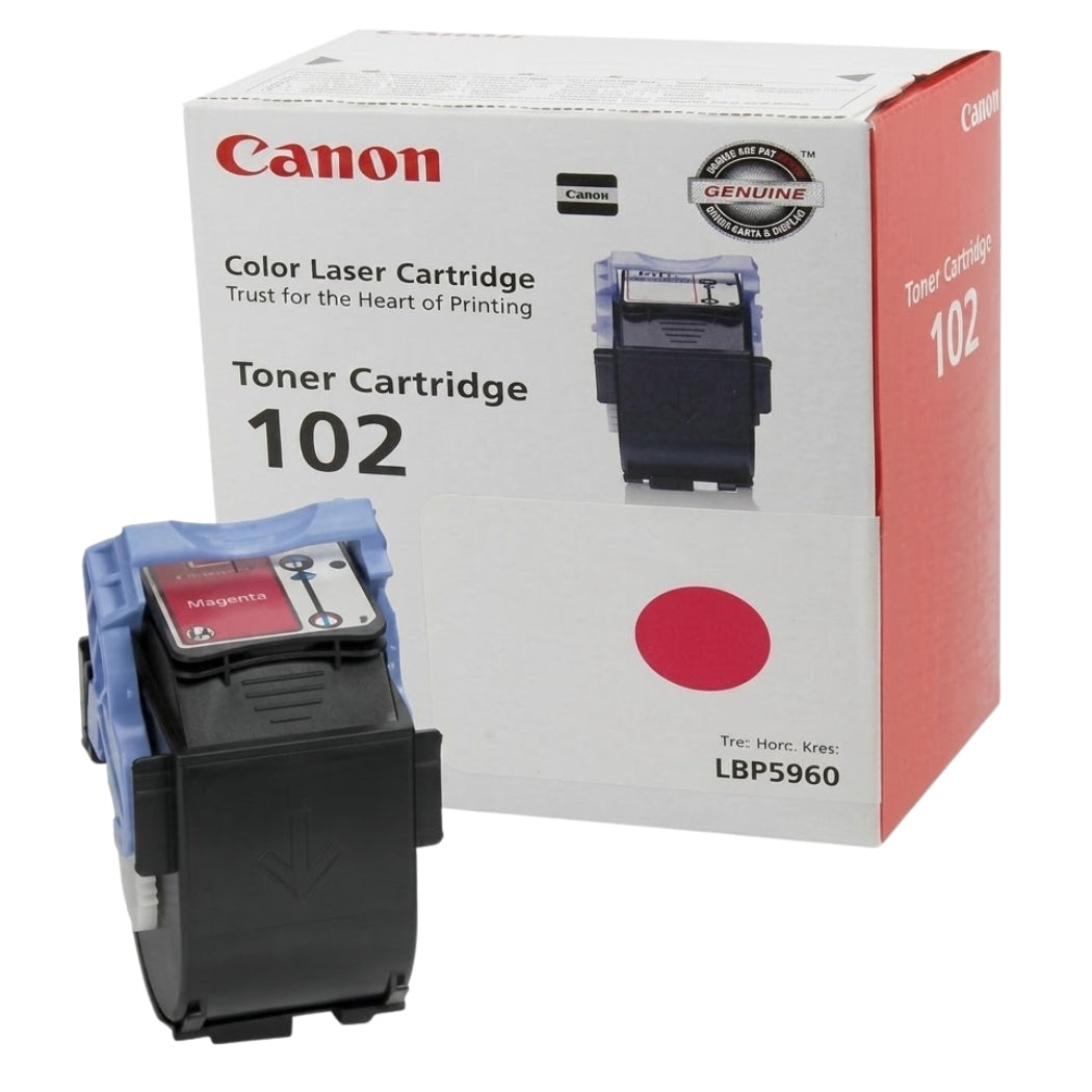 New, Pre-Owned - Canon CRG-102 High-Yield Magenda Toner Cartridge, 9643A006AA