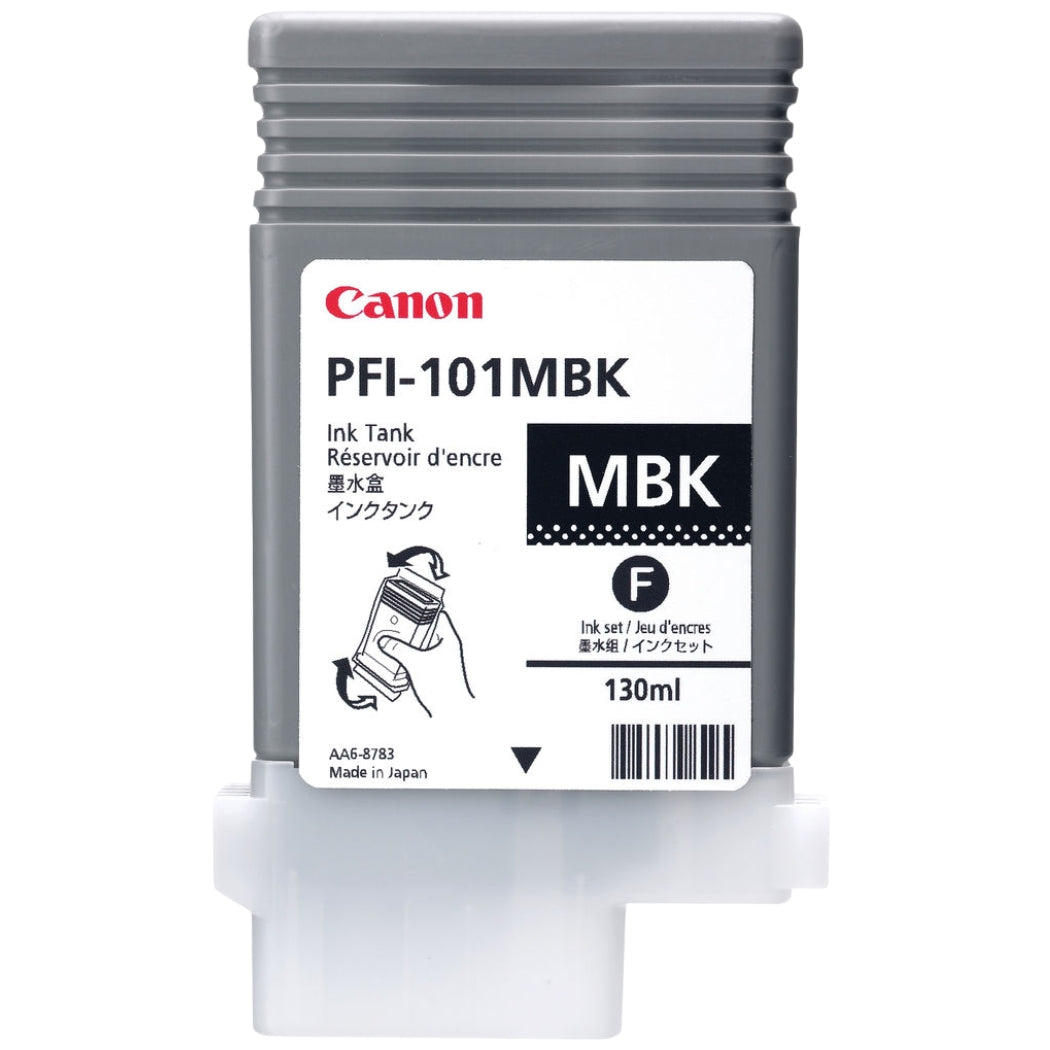 New, Pre-Owned - Canon PFI-101 130mL Matte Black Ink Cartridge