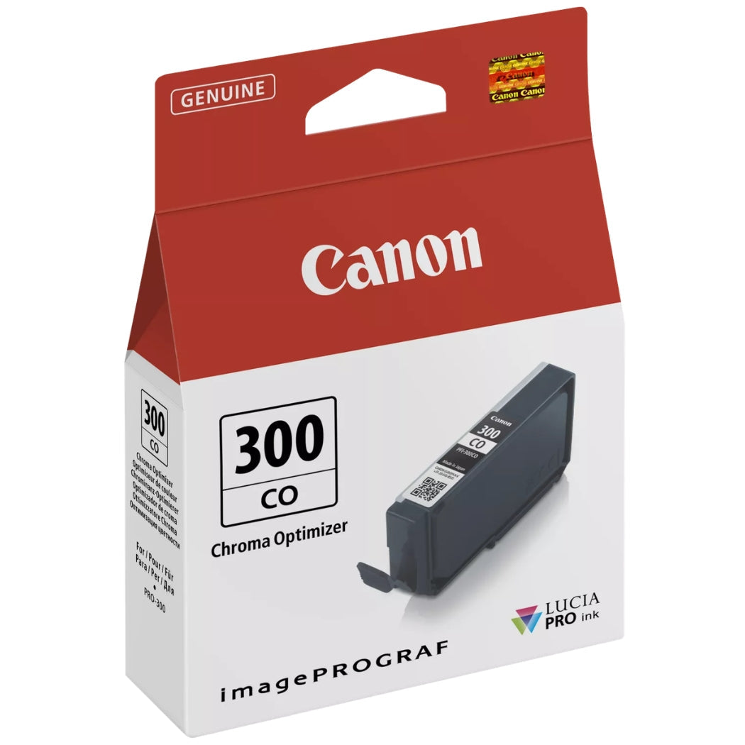 New, Pre-Owned - Canon PFI-300 Standard Yield Chrome Optimizer Ink Cartridge, 4201C001