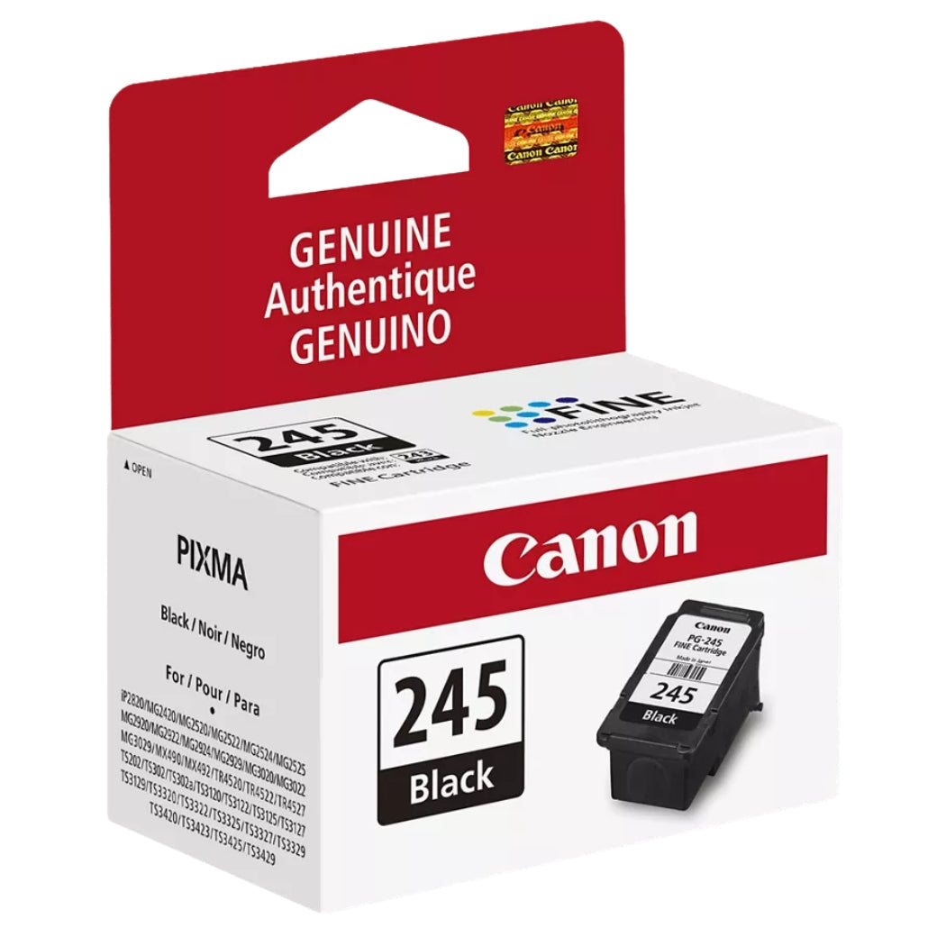 New, Pre-Owned - Canon PG-245 Black Ink Cartridge