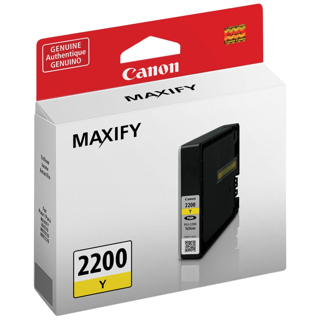New, Pre-Owned - Canon PGI-2200 Yellow Ink Cartridge (9306B001)