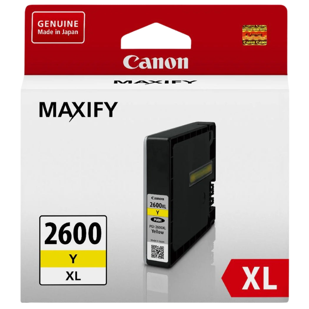 New, Pre-Owned - Canon PGI-2600XL Yellow Ink Cartridge
