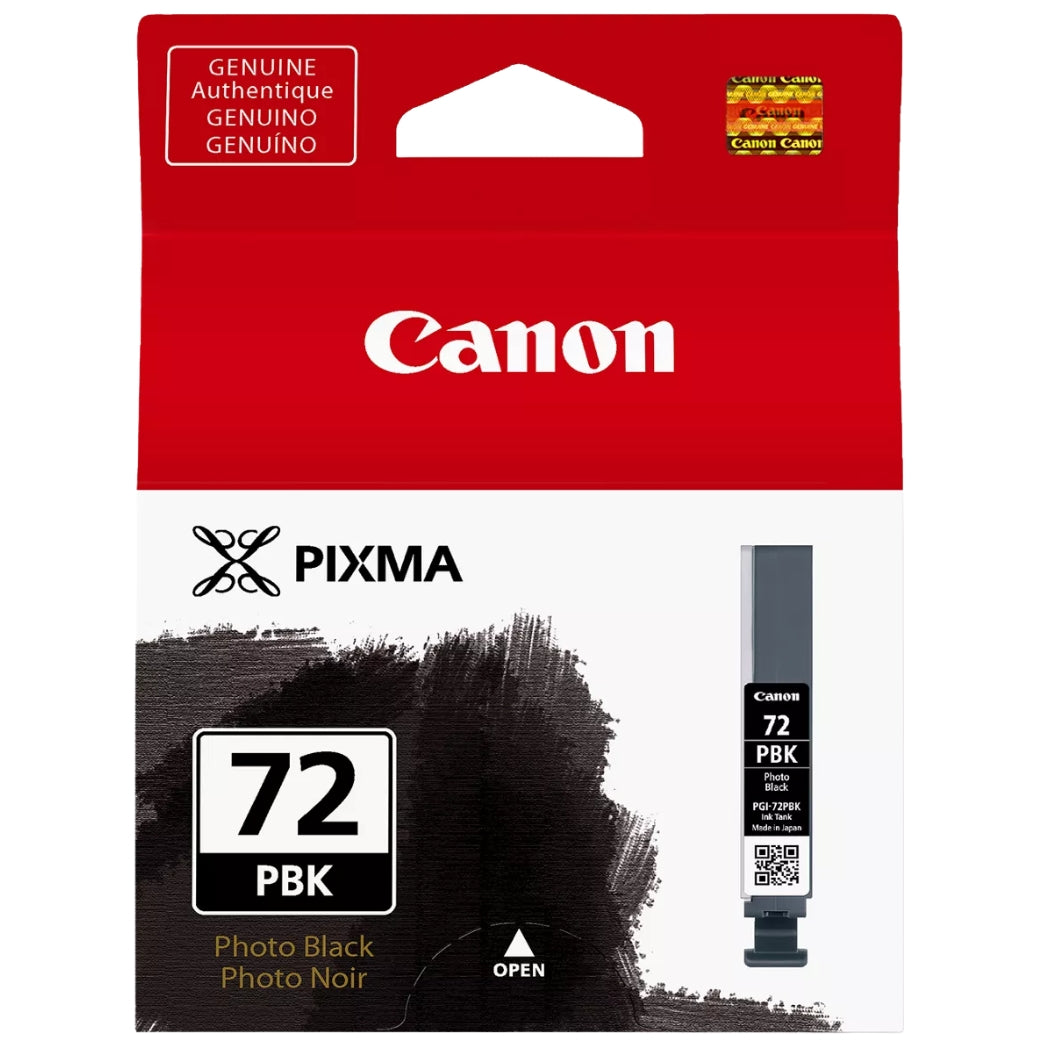 New, Pre-Owned - Canon PGI-72 Photo Black Ink Cartridge