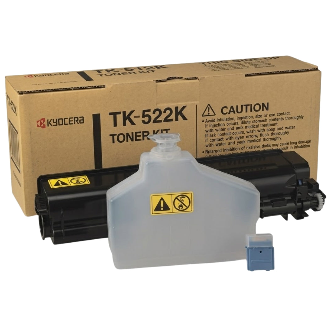 New, Pre-Owned - Kyocera TK-522K Black Toner Cartridge