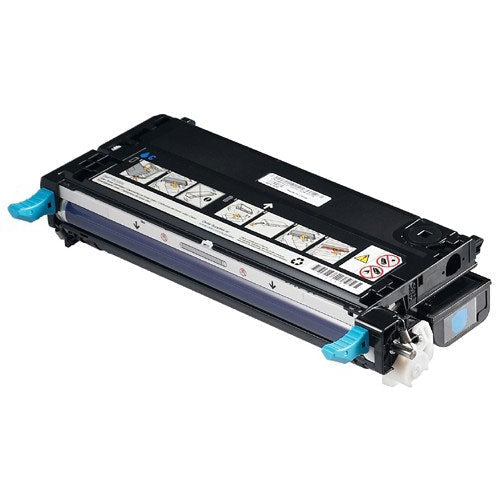 New, Pre-Owned - Dell 3110cn / 3115cn Cyan Toner Cartridge, RF012
