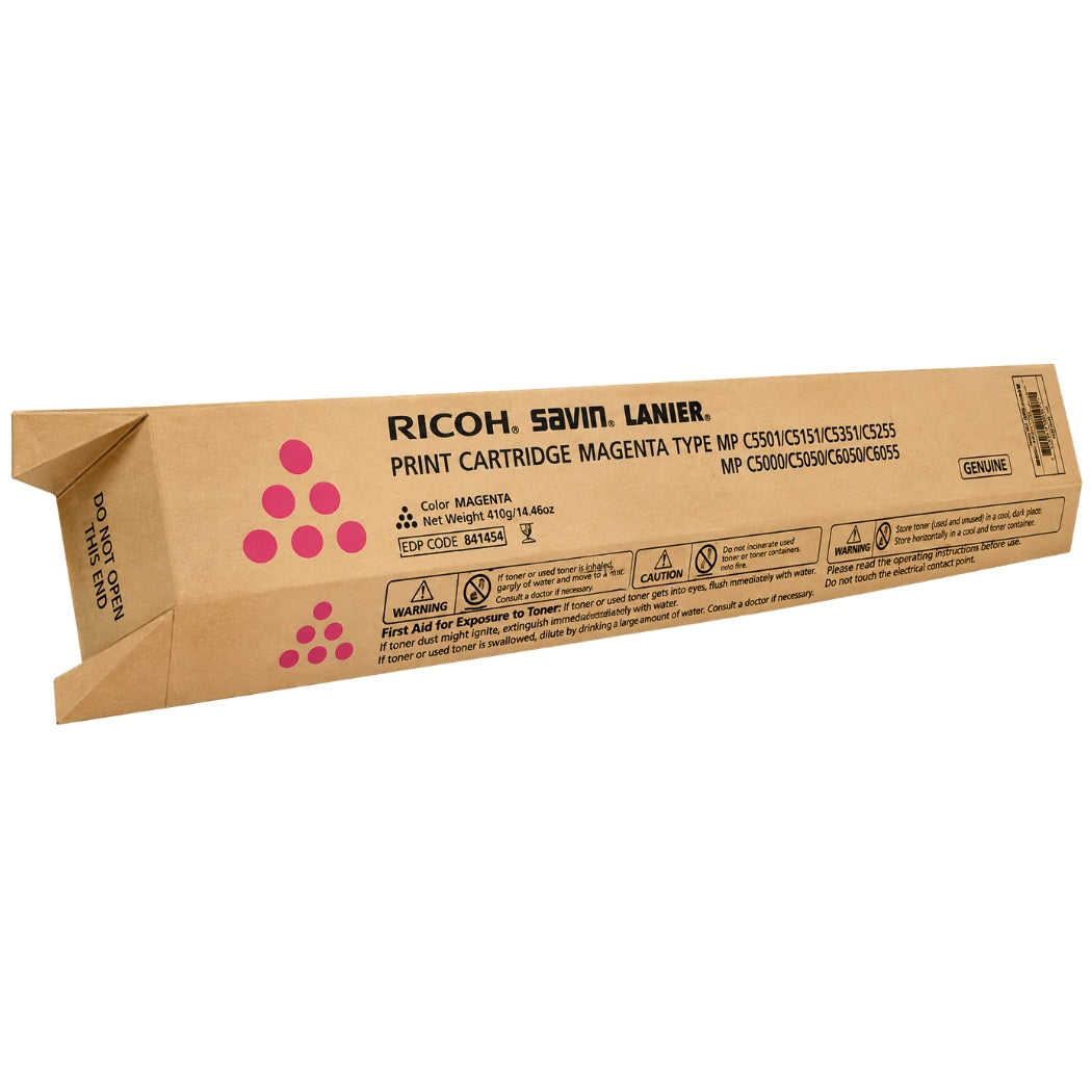 New, Pre-Owned - Ricoh 841454 Magenta Toner Cartridge (17k Pages)