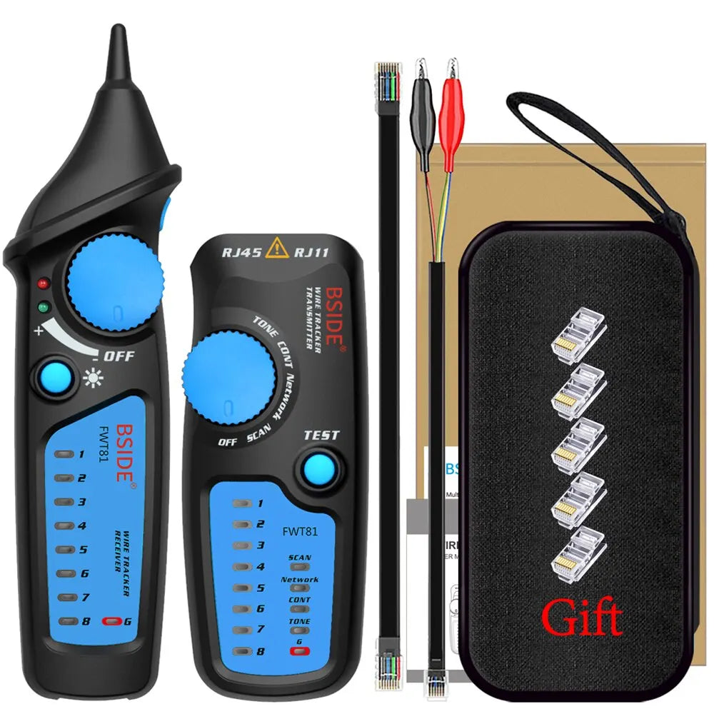 BSIDE FWT81 Network Cable Tracker for RJ11/RJ45 & Phone Line